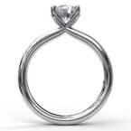 Fana Timeless Round Cut Solitaire Engagement Ring
