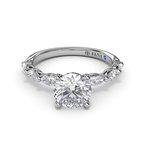 Fana Perfectly Polished Diamond Engagement Ring