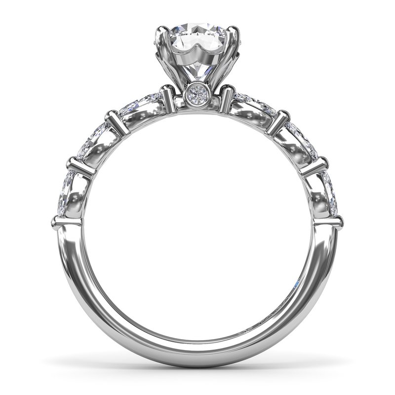 Fana Perfectly Polished Diamond Engagement Ring