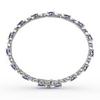 Fana Sapphire and Diamond Pear Shape Bracelet