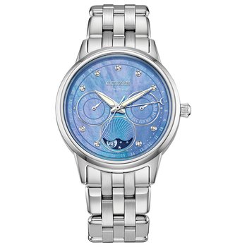 Eco-Drive Dress/Classic Calendrier Ladies Watch Stainless Steel