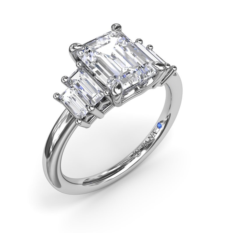 Bold and Beautiful Five Stone Engagement Ring