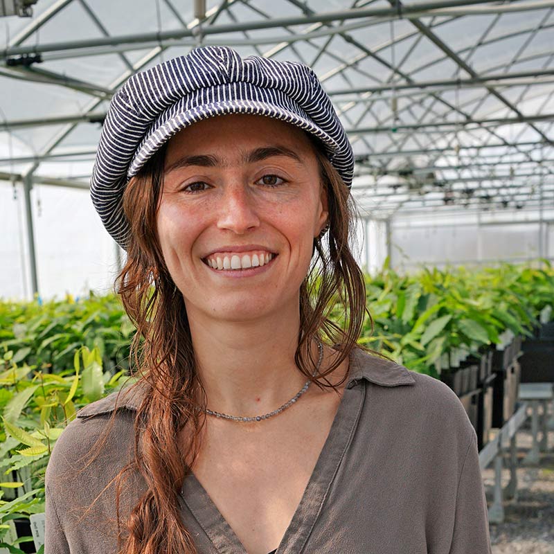 Ciera Wilbur, Nursery Manager at Meadowview Research Farms, The American Chestnut Foundation