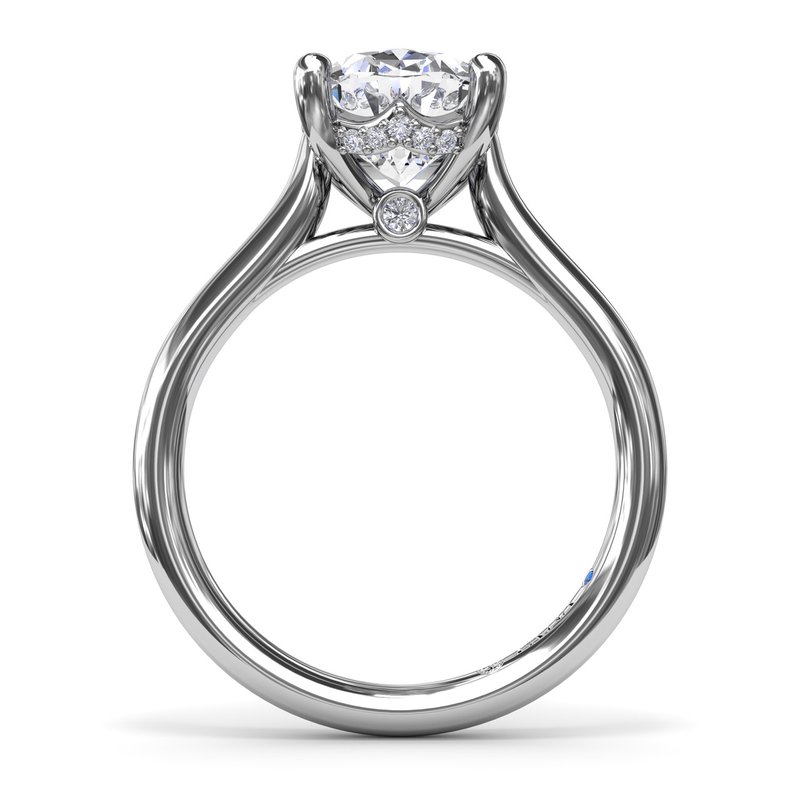 Fana Sparkling Solitaire Diamond Engagement Ring