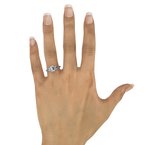 Fana Three Stone Beauty Diamond Engagement Ring