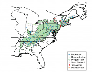 Breeding Native Range Map